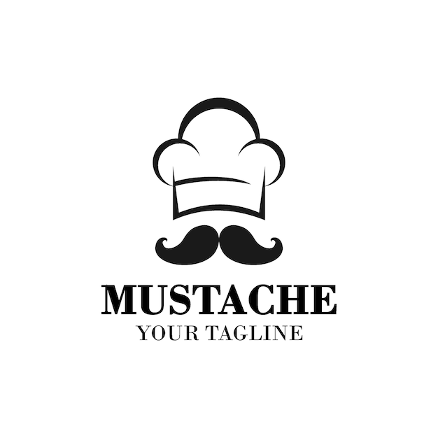 Download Free Mustache Logo Premium Vector Use our free logo maker to create a logo and build your brand. Put your logo on business cards, promotional products, or your website for brand visibility.
