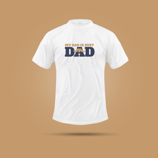 Premium Vector My Dad Is Best Dad Motivational Quote T Shirt Fun And Casual T Shirt Design Hoodie Design Apparel And Cloth Design