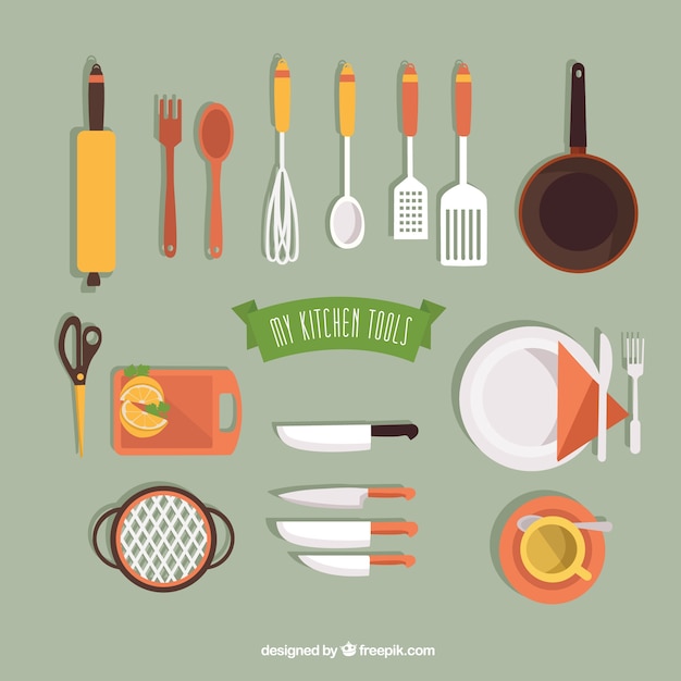Download Free Download This Free Vector My Kitchen Tools Collection Use our free logo maker to create a logo and build your brand. Put your logo on business cards, promotional products, or your website for brand visibility.