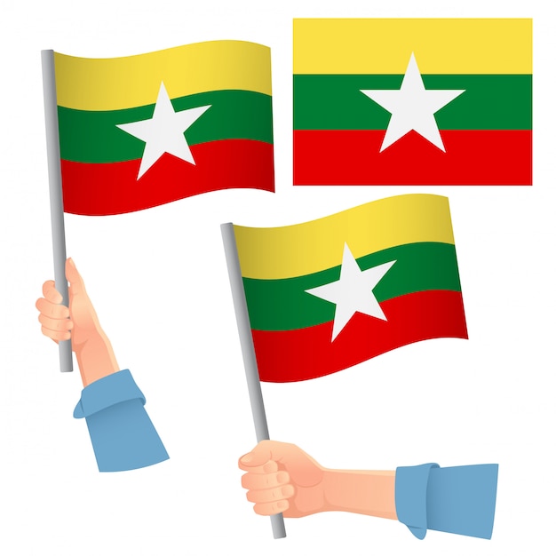 25+ Round Myanmar Flag Icon Pics