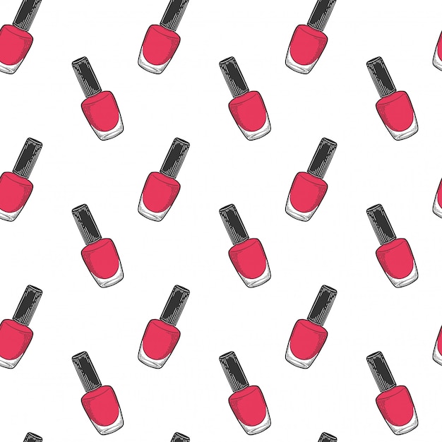 Nail polish. Vector | Premium Download