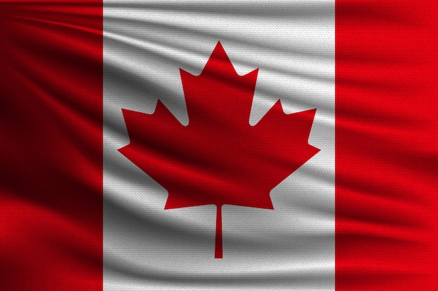 Download The national flag of canada. | Premium Vector
