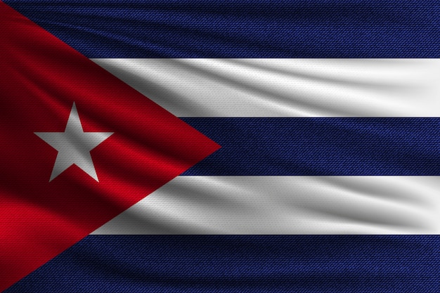 Download The national flag of cuba. | Premium Vector