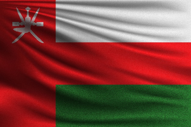 Download The national flag of oman. | Premium Vector