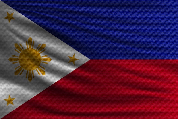 Download The national flag of philippines. | Premium Vector