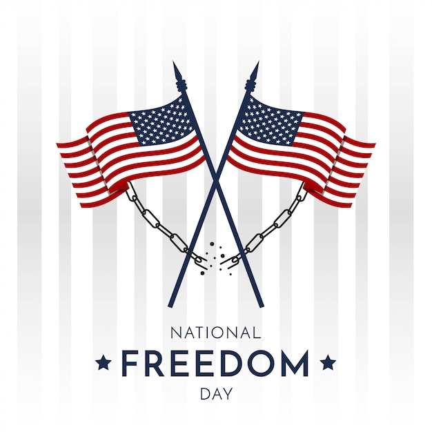 Premium Vector National Freedom Day Illustration