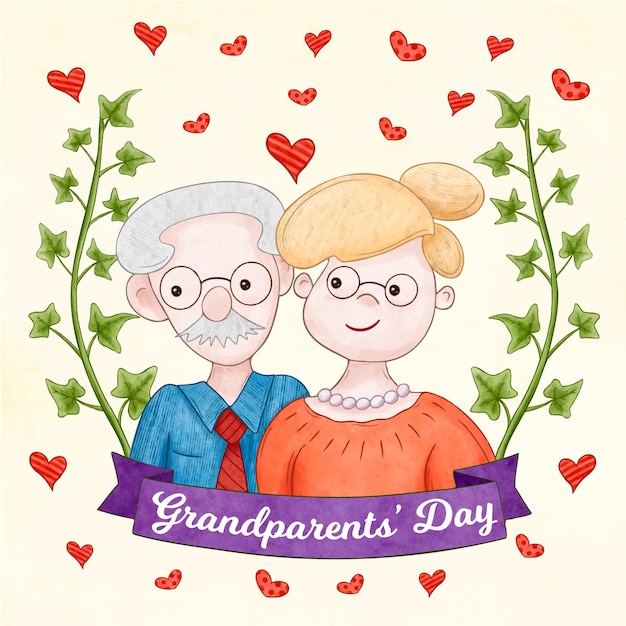 free-vector-national-grandparents-day-event