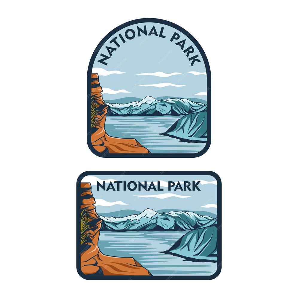 Premium Vector | National park graphic illustration