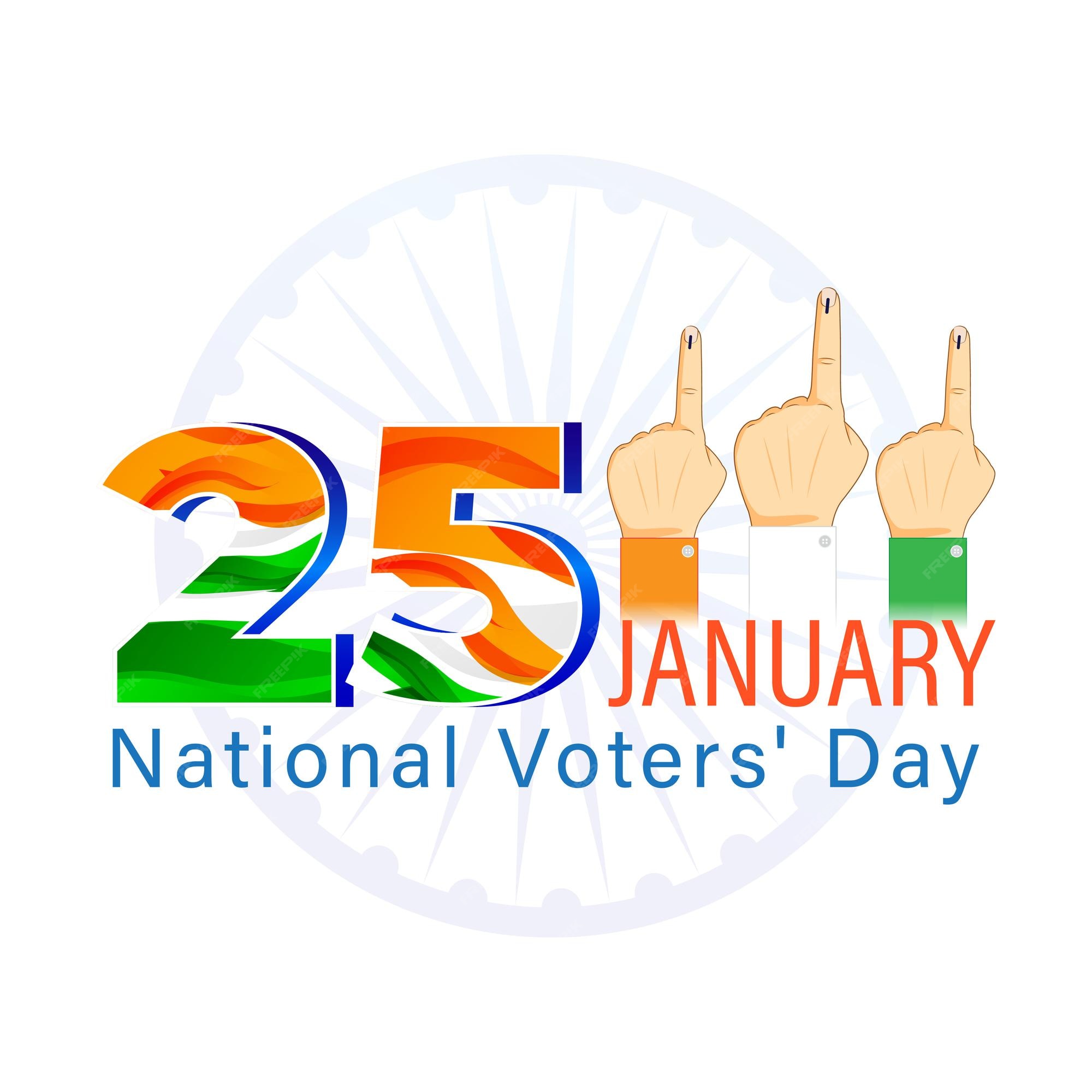 Premium Vector National voters day vector illustration
