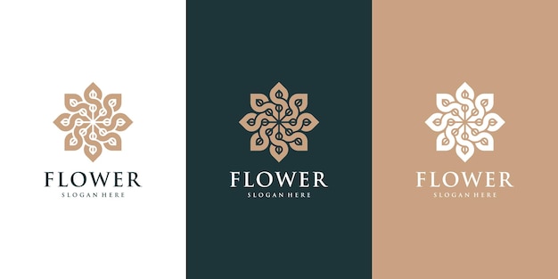 Premium Vector | Natural cosmetic logo collection