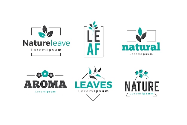Download Free Image Freepik Com Free Vector Natural Logo Coll Use our free logo maker to create a logo and build your brand. Put your logo on business cards, promotional products, or your website for brand visibility.
