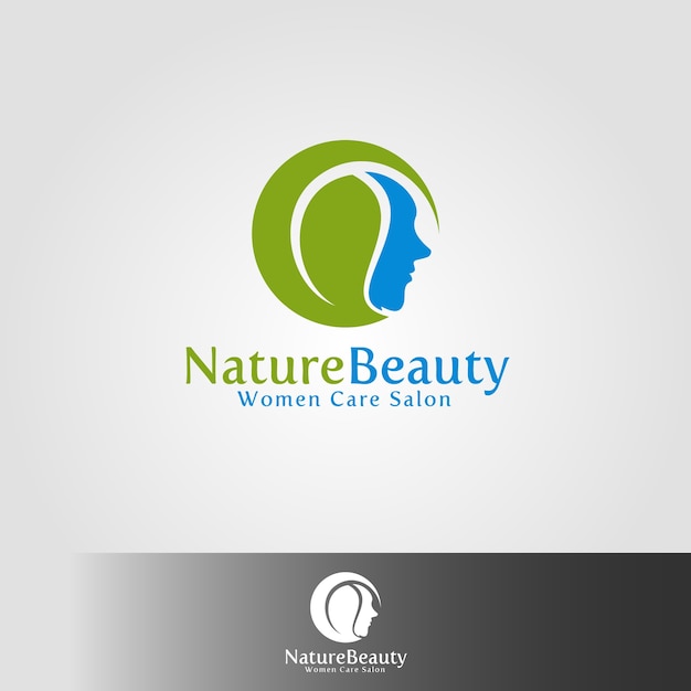 Download Free Nature Beauty Logo Template Premium Vector Use our free logo maker to create a logo and build your brand. Put your logo on business cards, promotional products, or your website for brand visibility.