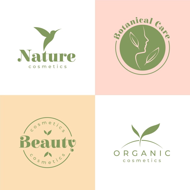 Download Free Download Free Nature Cosmetics Logo Collection Vector Freepik Use our free logo maker to create a logo and build your brand. Put your logo on business cards, promotional products, or your website for brand visibility.