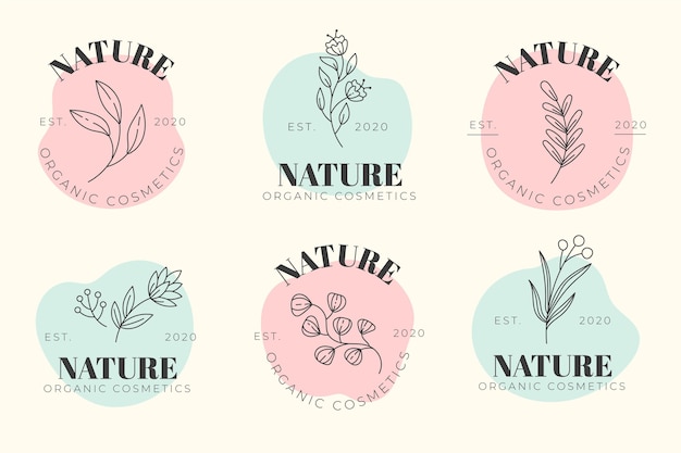 Download Free Nature Cosmetics Logo Collection Free Vector Use our free logo maker to create a logo and build your brand. Put your logo on business cards, promotional products, or your website for brand visibility.