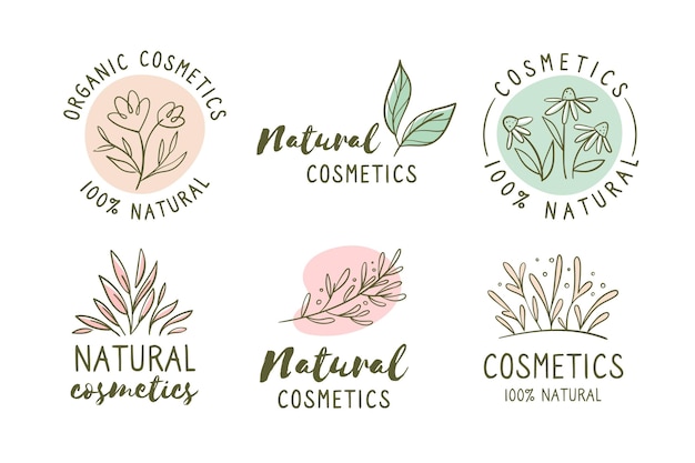 Download Free Download This Free Vector Nature Cosmetics Logo Collection Use our free logo maker to create a logo and build your brand. Put your logo on business cards, promotional products, or your website for brand visibility.