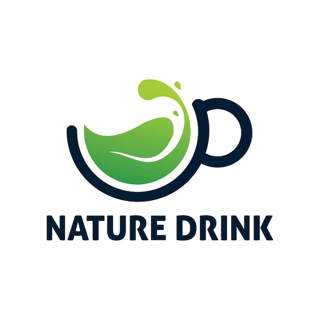 Download Free Nature Drink Logo Premium Vector Use our free logo maker to create a logo and build your brand. Put your logo on business cards, promotional products, or your website for brand visibility.