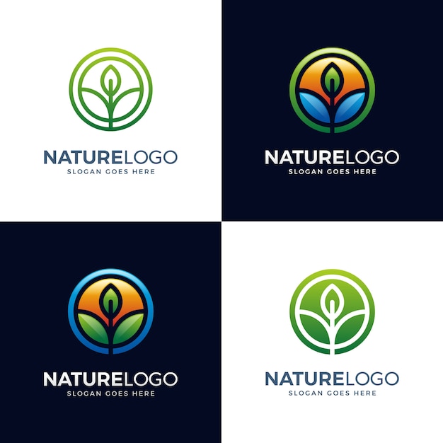 Download Free Nature Logo Design Premium Vector Use our free logo maker to create a logo and build your brand. Put your logo on business cards, promotional products, or your website for brand visibility.