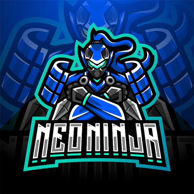 Download Free Neo Ninja Esport Mascot Logo Design Premium Vector Use our free logo maker to create a logo and build your brand. Put your logo on business cards, promotional products, or your website for brand visibility.