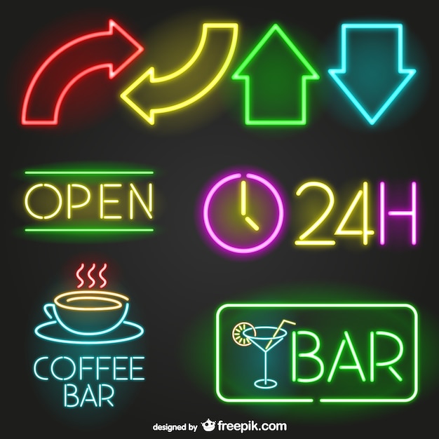 clip art vector neon - photo #29