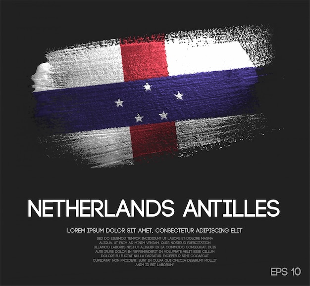 Download Netherlands antilles flag | Premium Vector