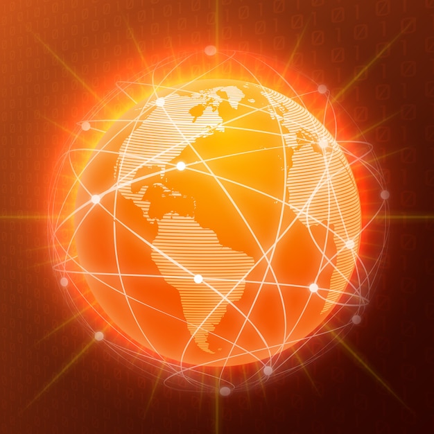 Download Free Network Globe Concept Orange Free Vector Use our free logo maker to create a logo and build your brand. Put your logo on business cards, promotional products, or your website for brand visibility.