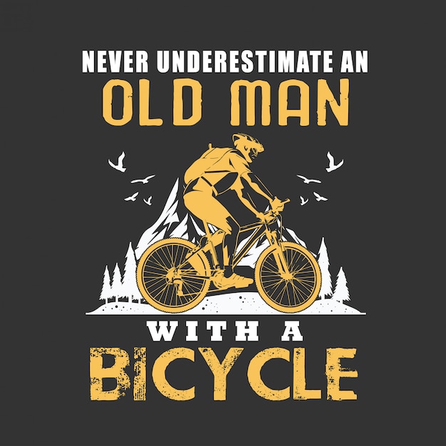 bicycle for old man