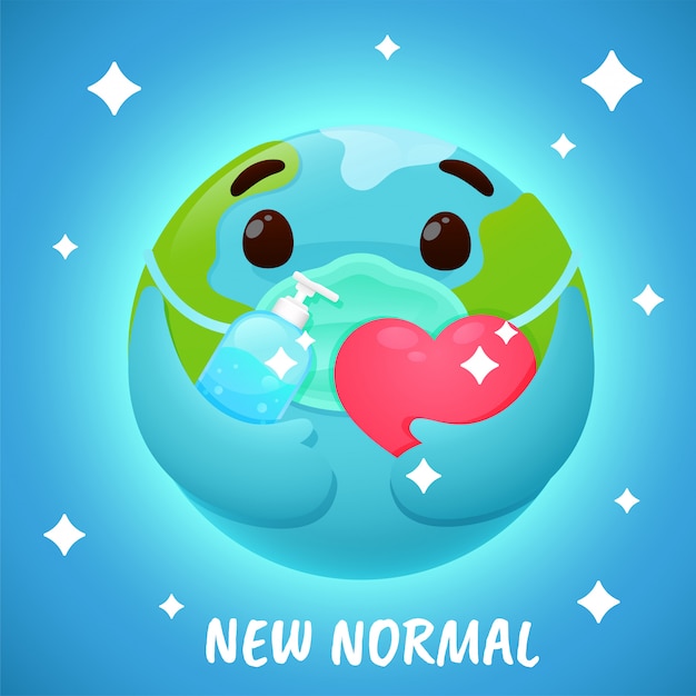 Download Free New Normal Cartoon Globe Wearing A Mask And Wash Your Hands With Use our free logo maker to create a logo and build your brand. Put your logo on business cards, promotional products, or your website for brand visibility.