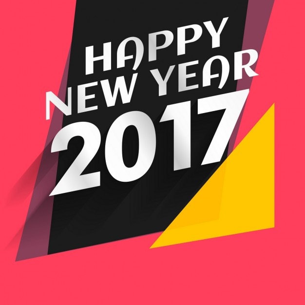 New year background with geometric\
shapes