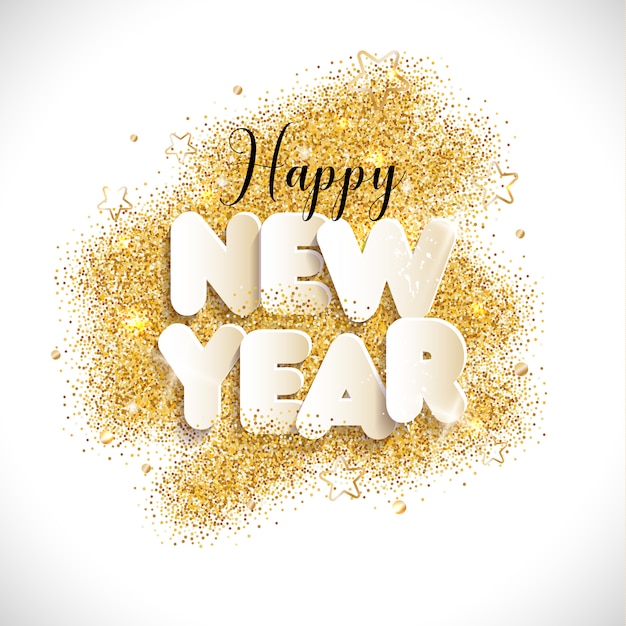 New year background Vector | Premium Download