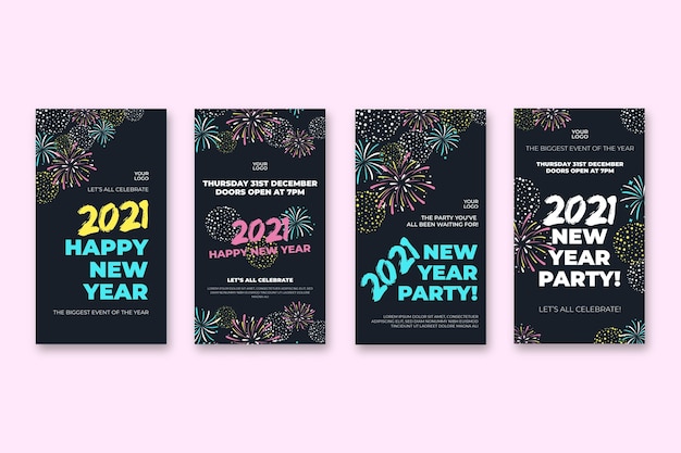 new year instagram stories ideas