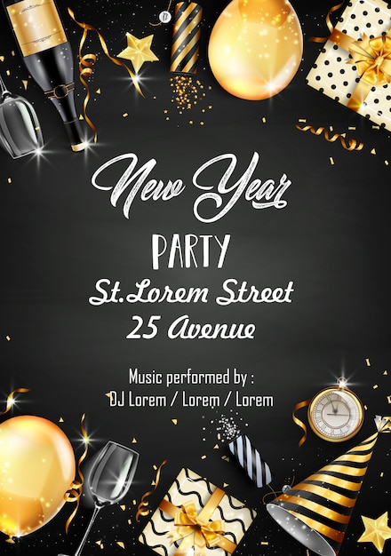 plan for new year party