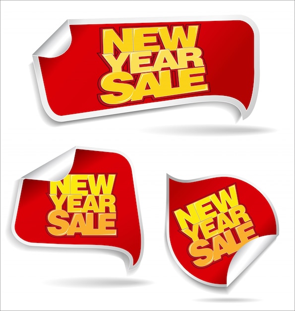 Premium Vector | New year sale