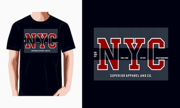 Premium Vector | New york city design for t-shirt