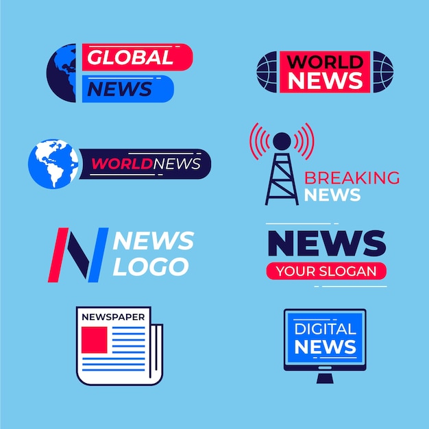 Download Vector Global News Logo PSD - Free PSD Mockup Templates