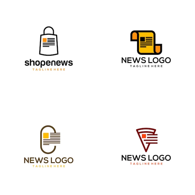 Download Free News Logo Premium Vector Use our free logo maker to create a logo and build your brand. Put your logo on business cards, promotional products, or your website for brand visibility.