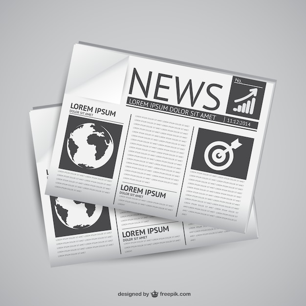 Newspaper Vectors Photos And Psd Files Free Download