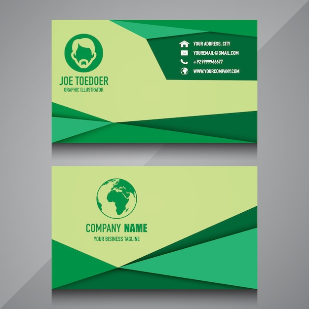 Download Free Nice Business Card Template Premium Vector Use our free logo maker to create a logo and build your brand. Put your logo on business cards, promotional products, or your website for brand visibility.