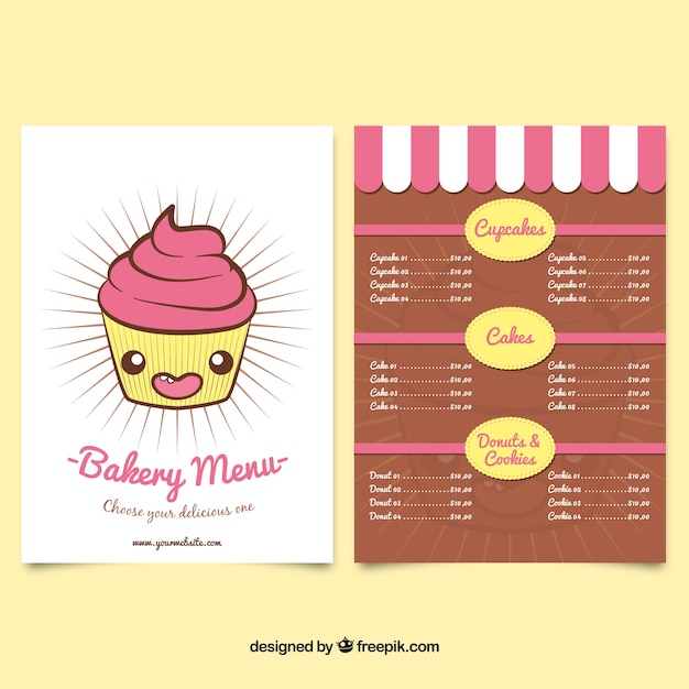 cupcake-menu-template-free-templates-printable