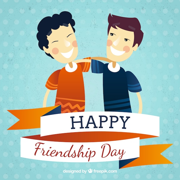 Download Nice friends background | Free Vector