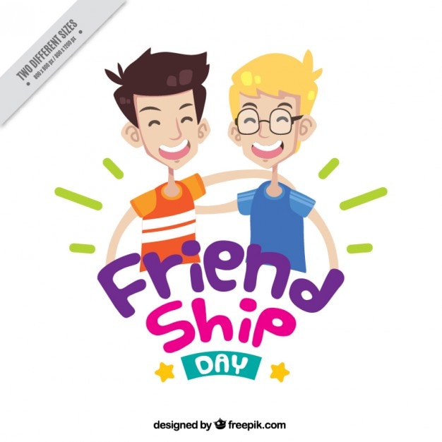 Download Free Vector | Nice friends together background