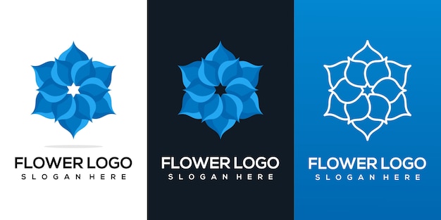 Download Free Nice Logo Of A Flower Premium Vector Use our free logo maker to create a logo and build your brand. Put your logo on business cards, promotional products, or your website for brand visibility.