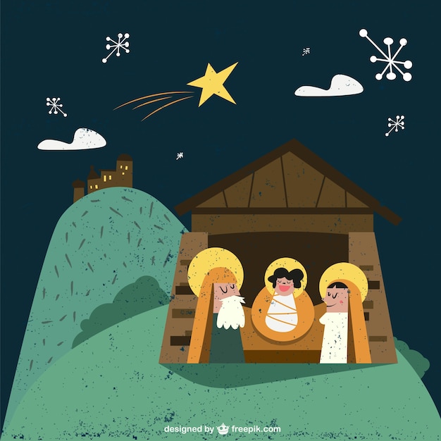 Nice manger scene