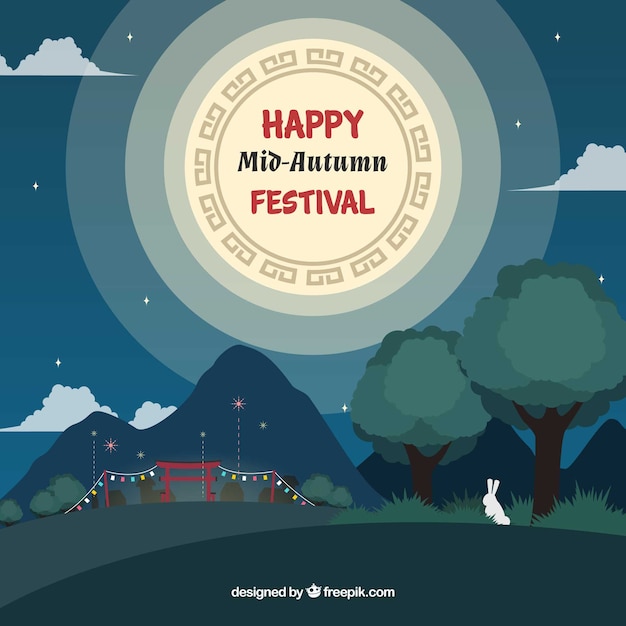 the night of midautumn festival