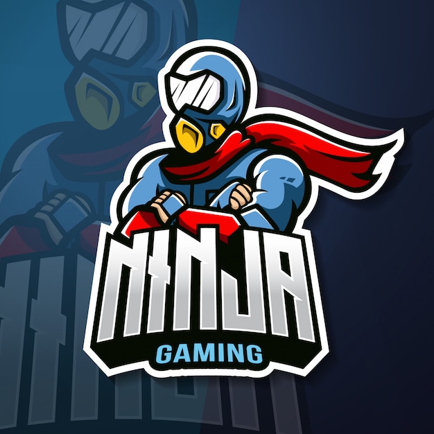 Download Free Ninja Esport Logo Premium Vector Use our free logo maker to create a logo and build your brand. Put your logo on business cards, promotional products, or your website for brand visibility.