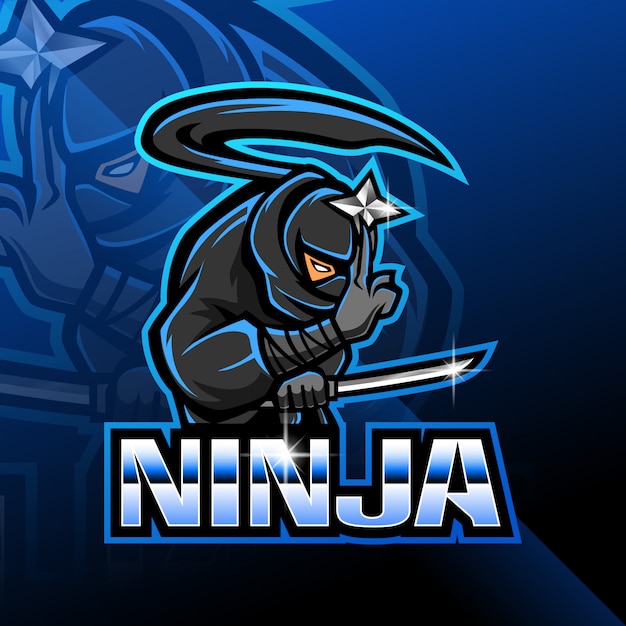 Download Pubg Ninja Pubg Free Gaming Logo No Text PSD - Free PSD Mockup Templates
