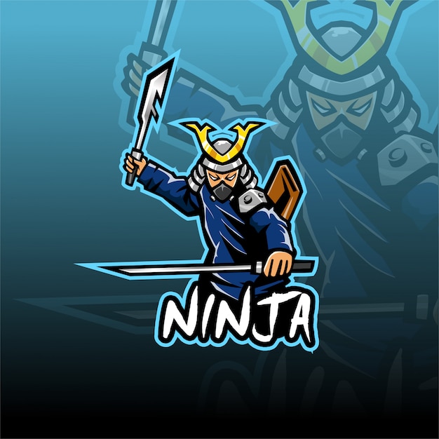 Download Free Ninja Esport Mascot Logo Template Premium Vector Use our free logo maker to create a logo and build your brand. Put your logo on business cards, promotional products, or your website for brand visibility.