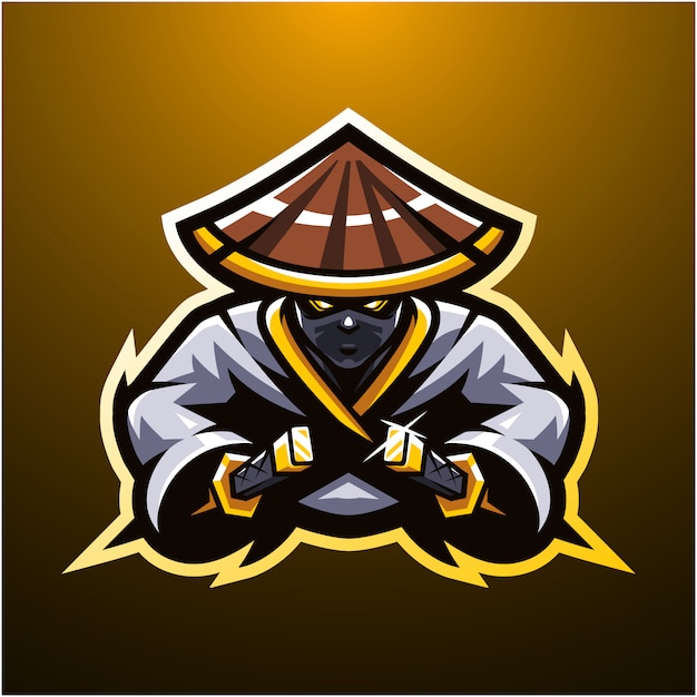 Premium Vector Ninja Esport Mascot Logo