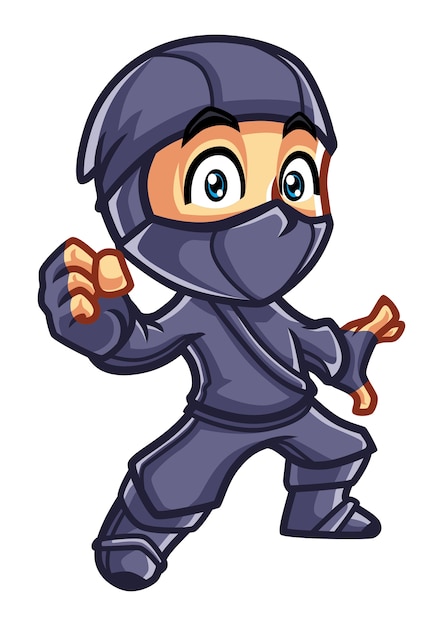 Download Ninja mascot design | Premium Vector