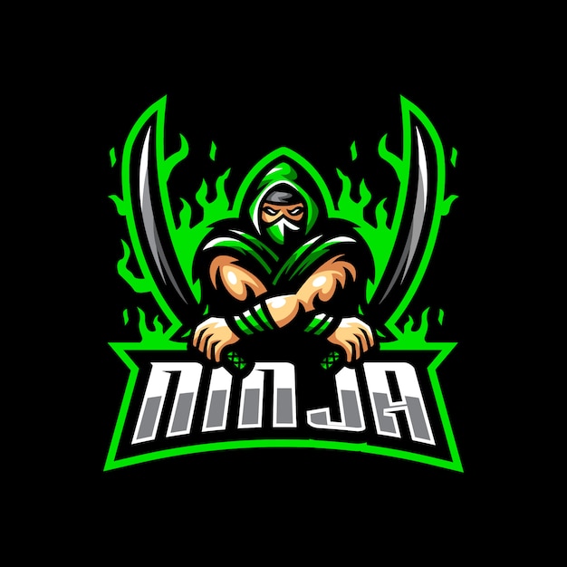 Download Free Ninja Mascot Logo Esport Gaming Premium Vector Use our free logo maker to create a logo and build your brand. Put your logo on business cards, promotional products, or your website for brand visibility.