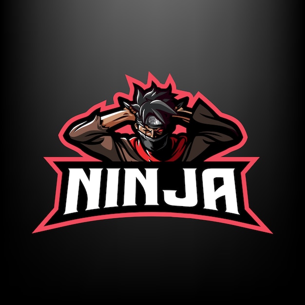 Download Free Ninja Mascot Logo Premium Vector Use our free logo maker to create a logo and build your brand. Put your logo on business cards, promotional products, or your website for brand visibility.